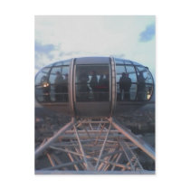 View Across London from London Eye, England postcards