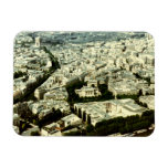 View Across Paris, France, Fridge Magnet View Across Paris, France, Fridge Magnet