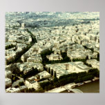 View Across Paris, France Poster View Across Paris, France Poster