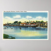 View Along the Waterfront Poster