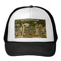 View Downtown Battle Creek, Michigan Vintage Hat