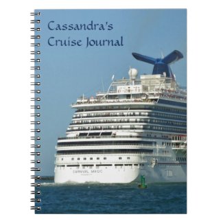 View from Astern Personalized Notebook