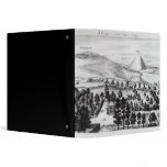 View from Avebury steeple of Silbury Hill Vinyl Binders