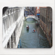 View from Bridge of Sighs, Venice mousepads