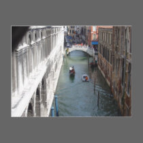 View from Bridge of Sighs, Venice postcards