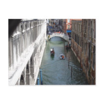 View from Bridge of Sighs, Venice postcards by Moondial View from Bridge of Sighs, Venice postcards
