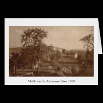 View from bridge on East Main Street in 1900 cards