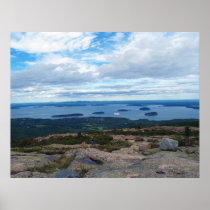 View From Cadillac Mountain Poster