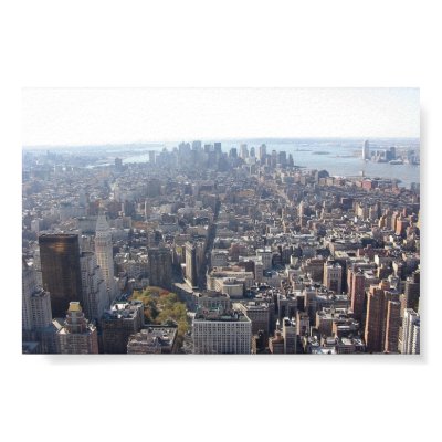 View from Empire State Building Print by maximus7