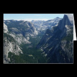 View from Glacier Point Card