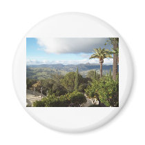 View from Hearst Castle magnets