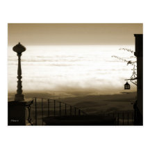View from Hearst Castle Post Card