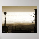 View from Hearst Castle Print