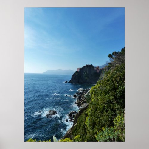 View from Lover's Lane, Cinque Terre, Italy print