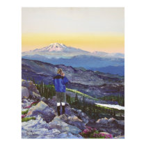 View from Mt St Helens posters