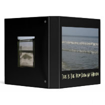 View From My Beach house Binder by allthingsnatural View From My Beach house Binder