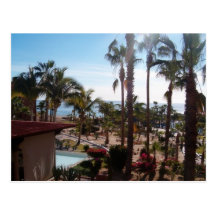 view from my window in Cabo postcard