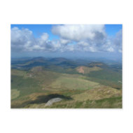 View from Puy de Dôme postcard
