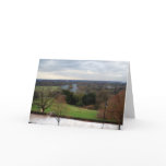 View from Richmond Hill Terrace, Surrey, England Card View from Richmond Hill Terrace, Surrey, England Card