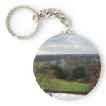 View from Richmond Hill Terrace, Surrey, England Key Chain