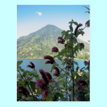 View from Santiago Atitlan, Guatemala postcards
