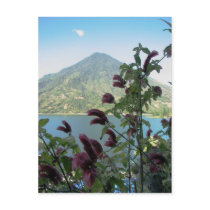 View from Santiago Atitlan, Guatemala Post Card
