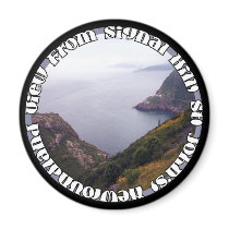 View From Signal Hill 1 Magnet by CreatureCreations View From Signal Hill 1 Magnet
