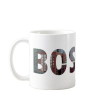 View from South Boston in letters. mugs