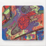 "View From Space Ship" Abstract Mousepad