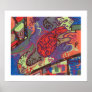 "View from spaceship" Abstract Art Print