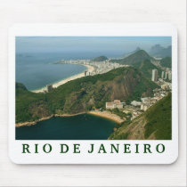 "View from Sugarloaf, Rio de Janeiro" mousepad