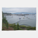 View From Taylor Street Dock Kitchen Towel