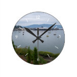 View From Taylor Street Dock Round Clocks