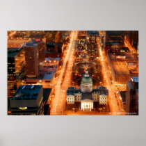 View from the Arch Poster
