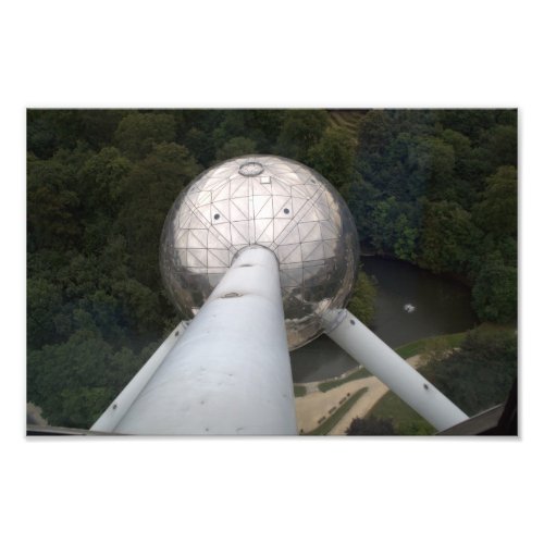 View from the Brussels Atomium