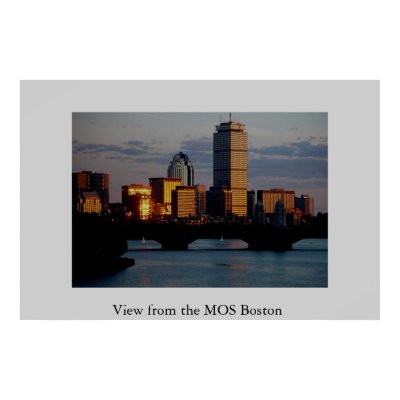 View from the MOS Boston Print by petschek