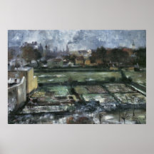 View from the studio by Lovis Corinth Print