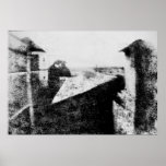 View from the Window at Le Gras 1826 Print