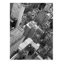 View from Top of the Rock NYC Post Card