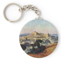 View From Villeneuve-Les-Avignon The Fort Saint-An Keychains