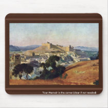 View From Villeneuve-Les-Avignon The Fort Saint-An Mouse Pads