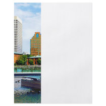 View from Waterplace Park, Providence, RI Personalized Flyer