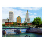 View from Waterplace Park, Providence, RI Postcard
