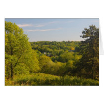 View from Weir Hill Reservation, North Andover MA Greeting Card