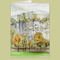 "View from Willersley Castle" Derbyshire, England cards