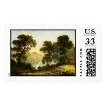 'View In North Wales' postage