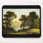 View In North Wales, Watercolor Painting Mousepad!