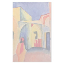 View Into An Alley,  By Macke August Stationery