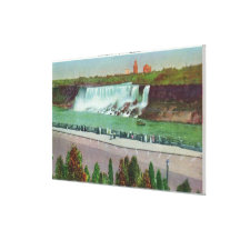 View of American Falls & Coast Gallery Wrapped Canvas