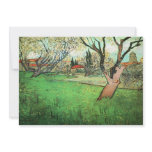 View of Arles with flowering tree by van Gogh Personalized Invites